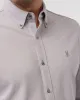MENS ASTOR KNIT OXFORD LONG SLEEVE SHIRT - B6C821Z1PC sold by Psycho Bunny
