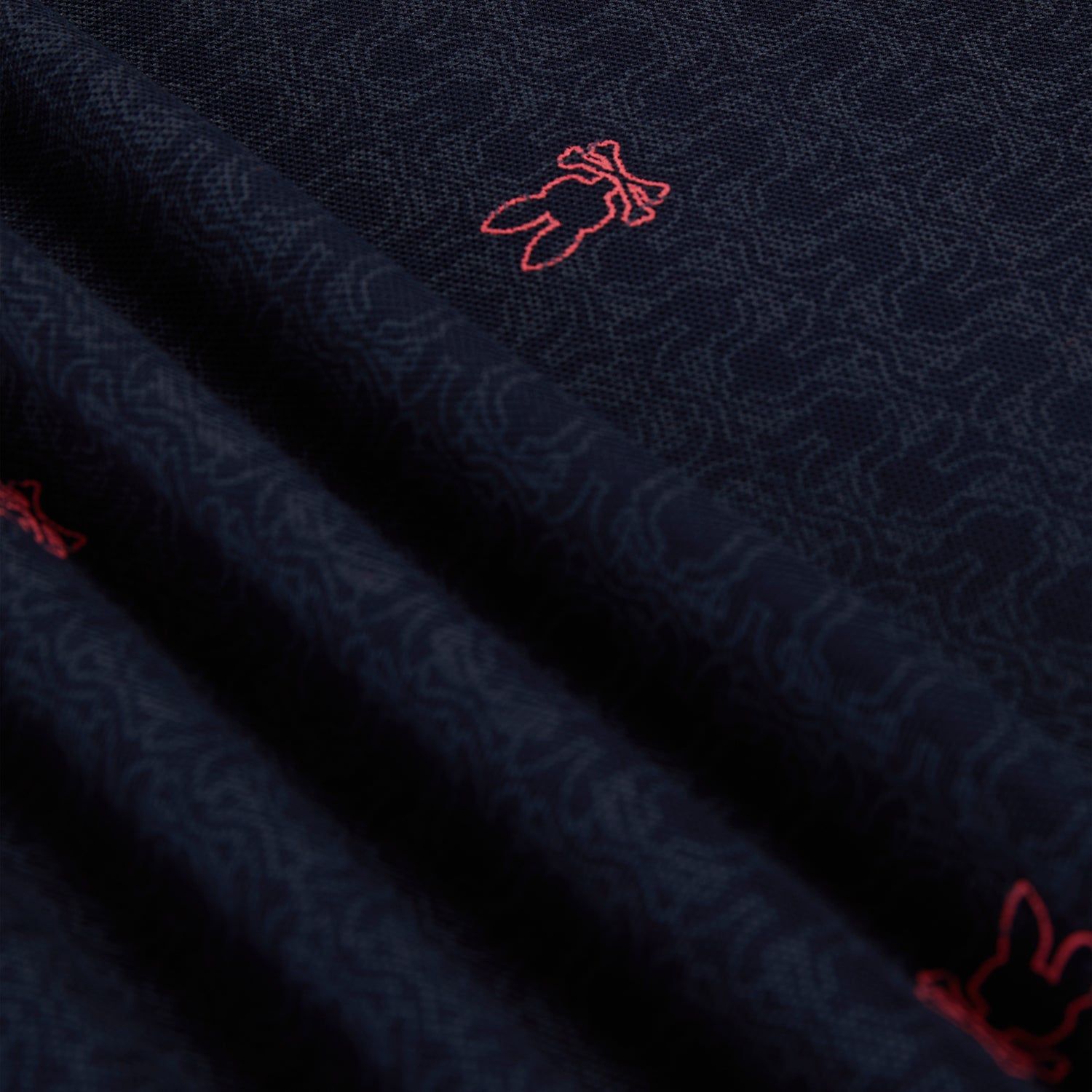 MENS BELMONT ALL OVER PRINT PIQUE POLO SHIRT - B6K607A2PC sold by Psycho Bunny product image thumbnail 4