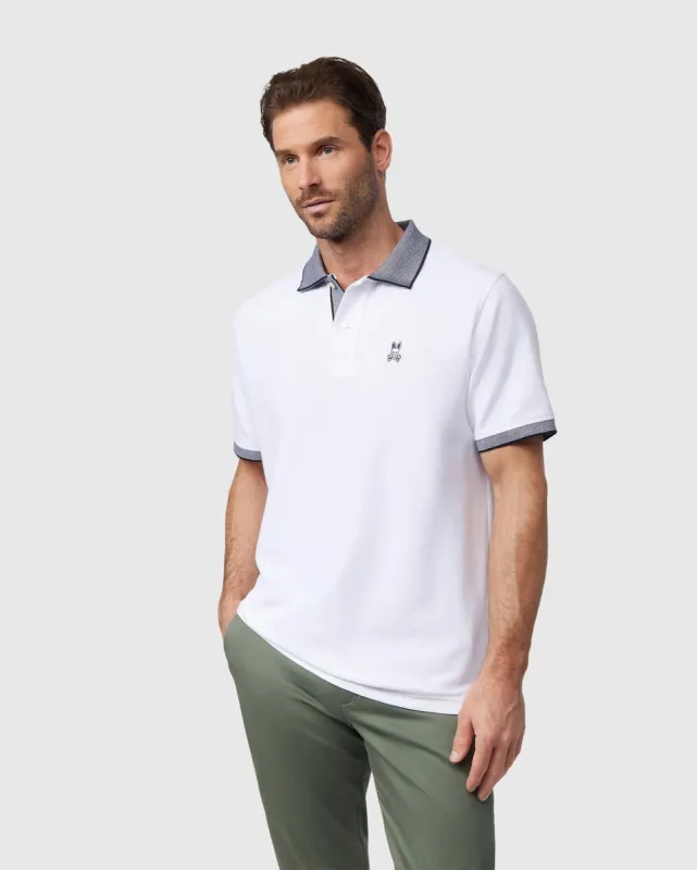 MENS SOUTHPORT PIQUE POLO SHIRT - B6K263B200 sold by Psycho Bunny