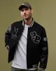 MENS ROBBINS VARSITY BOMBER JACKET - B6J524Z1OW sold by Psycho Bunny
