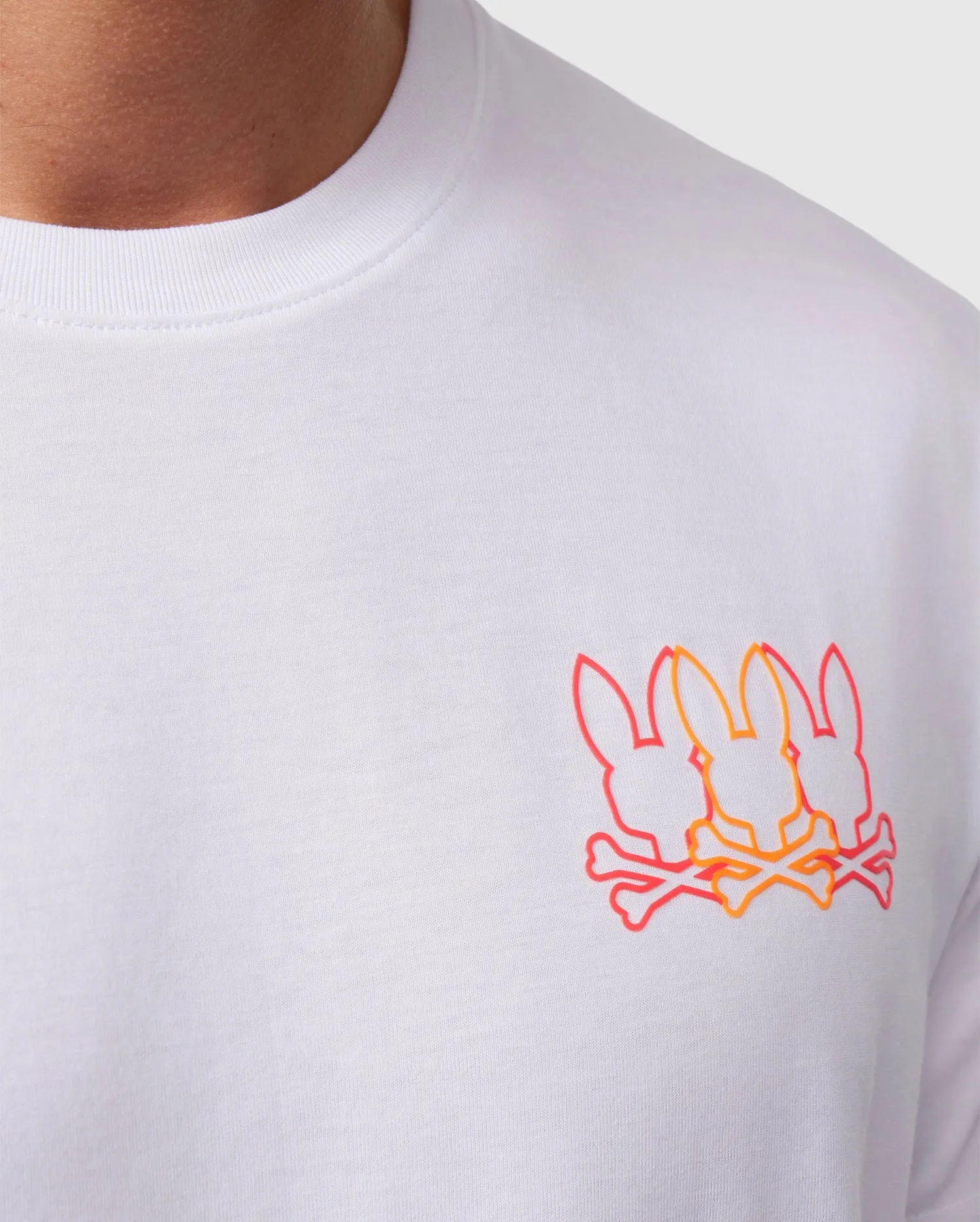 MENS POMPEY GRAPHIC TEE - B6U316B2TS sold by Psycho Bunny product image thumbnail 4