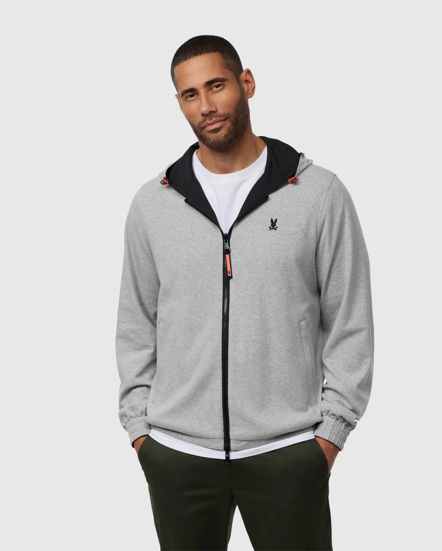 MENS HALFMOON REVERSIBLE JACKET - B6H169B200 sold by Psycho Bunny product image thumbnail 5