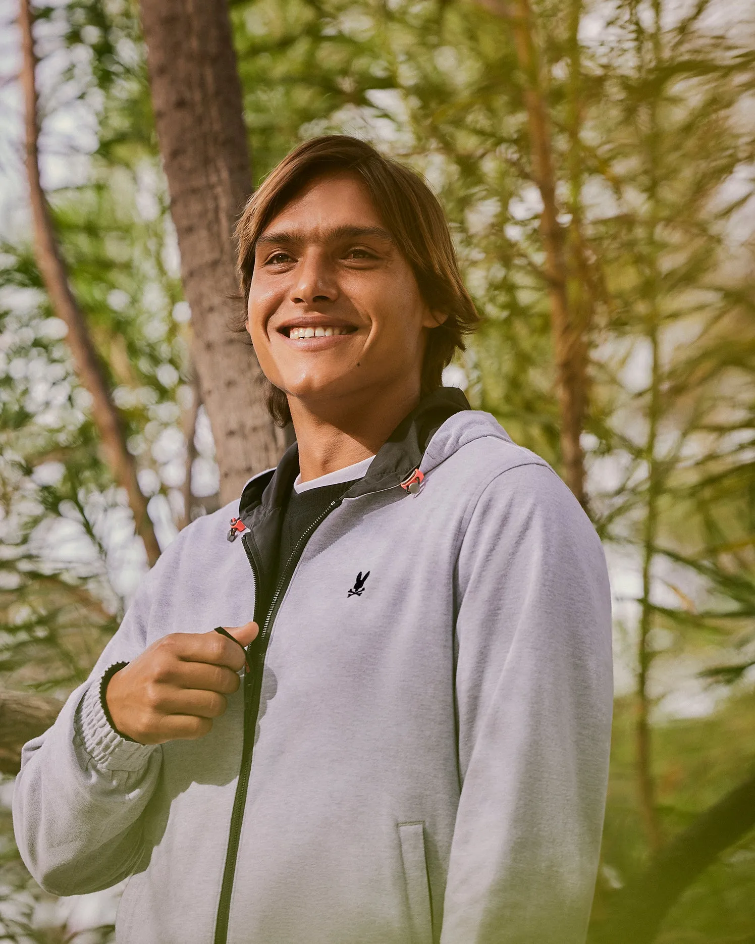 MENS HALFMOON REVERSIBLE JACKET - B6H169B200 sold by Psycho Bunny product image thumbnail 4