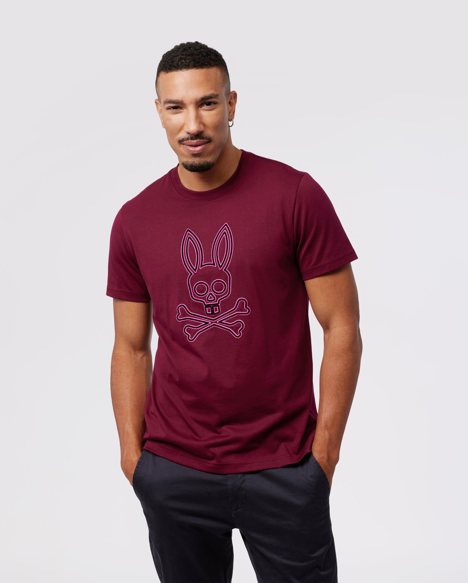 MENS DIXON FLOCKING GRAPHIC TEE - B6U431Z1PC sold by Psycho Bunny product image thumbnail 2