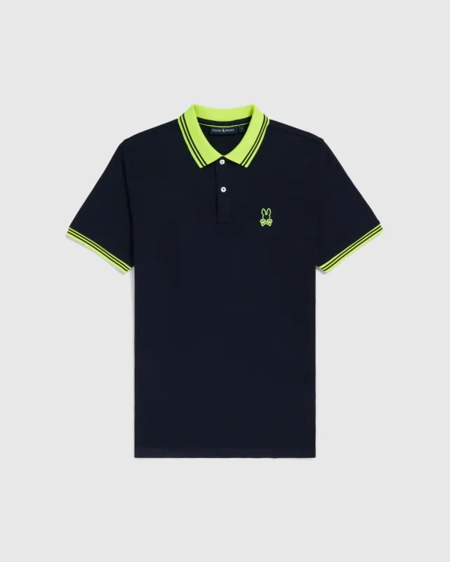 MENS SANTA MONICA PIQUE POLO - B6K608A2PC sold by Psycho Bunny