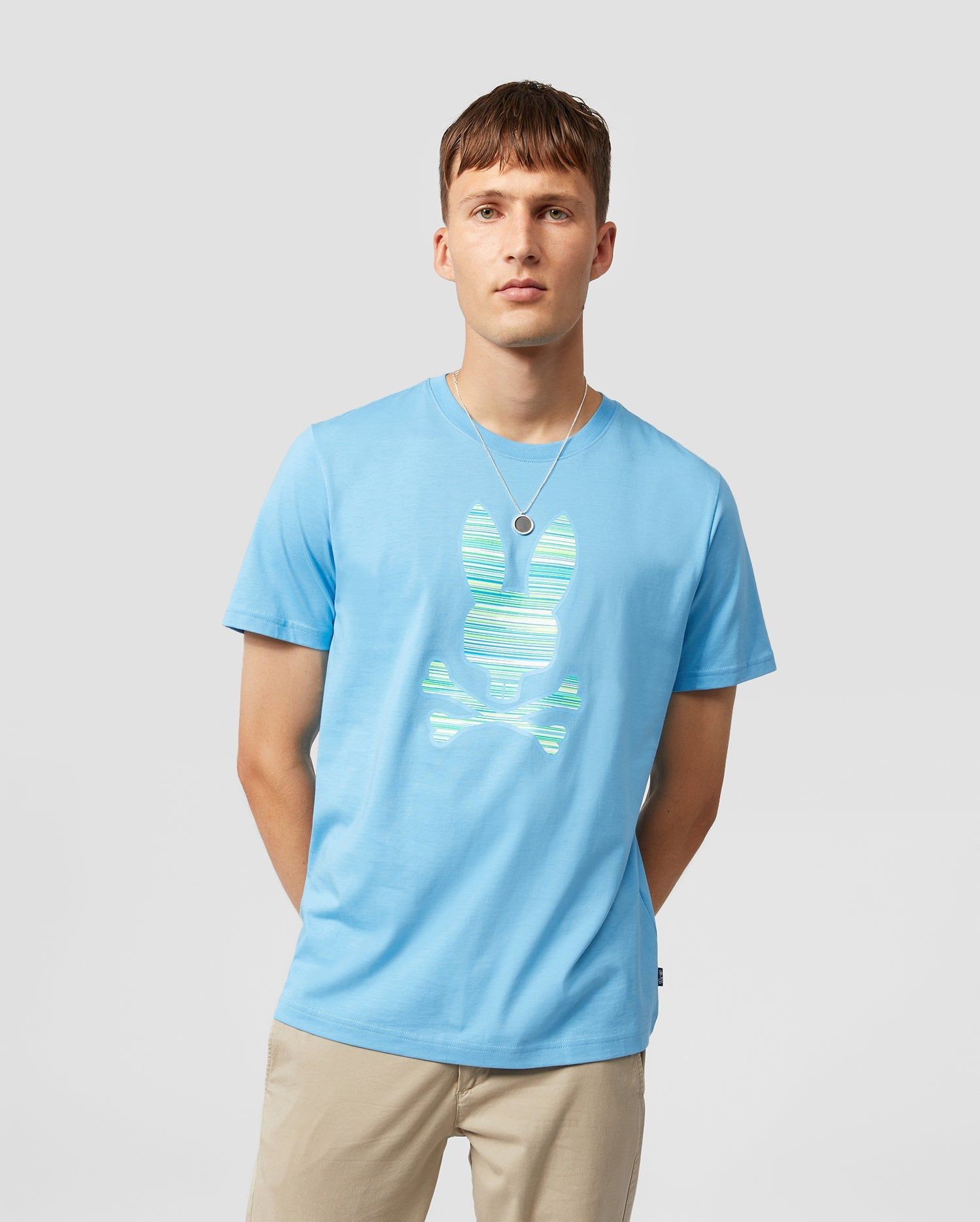 MENS NEWELL GRAPHIC TEE - B6U318W1PC sold by Psycho Bunny