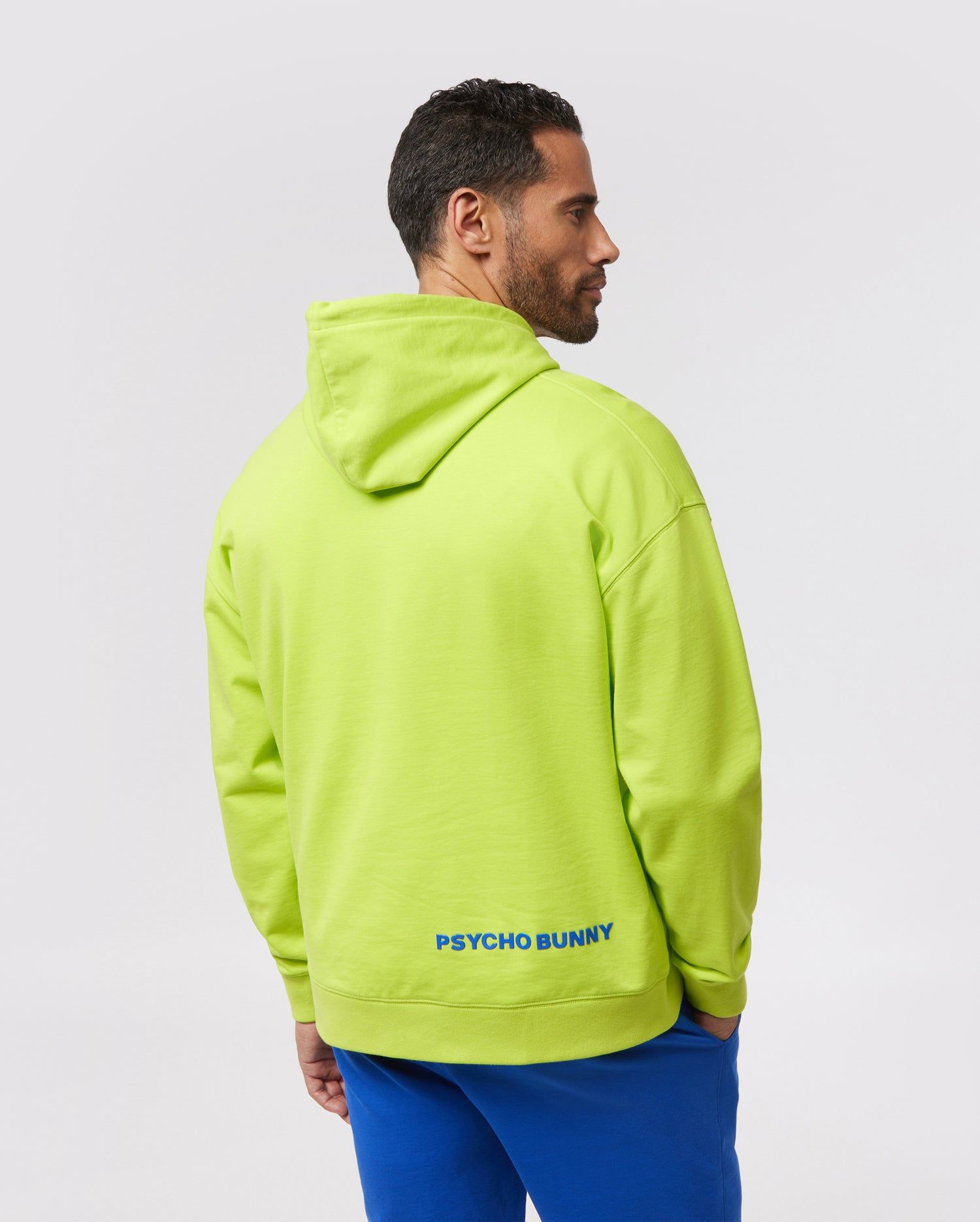 MENS POSEN MATTE RELAXED FIT HOODIE - B6H329Z1FT sold by Psycho Bunny product image thumbnail 5