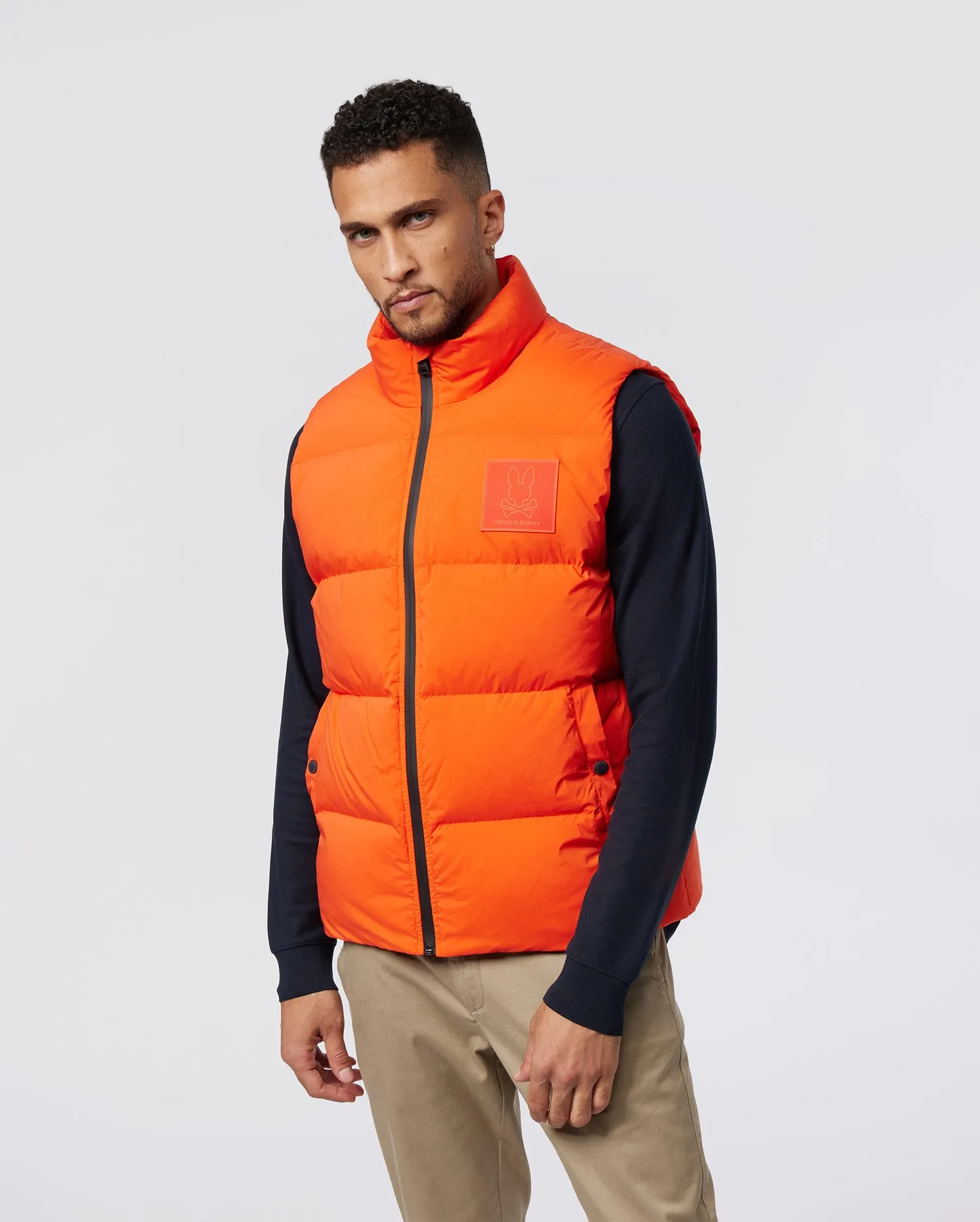 MENS ANDERSON DOWN PUFFER VEST - B6N566Z1OW sold by Psycho Bunny product image thumbnail 3