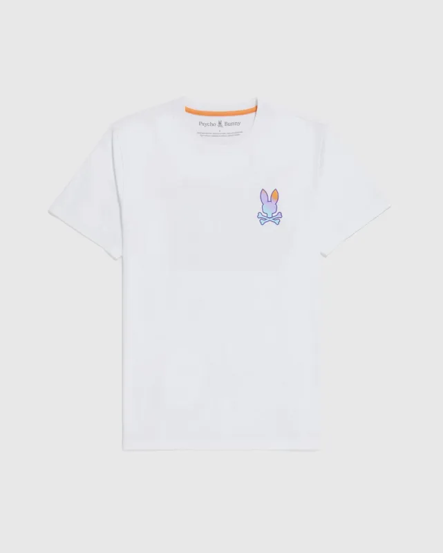 MENS PALM SPRINGS BACK GRAPHIC TEE - B6U908A2PC sold by Psycho Bunny