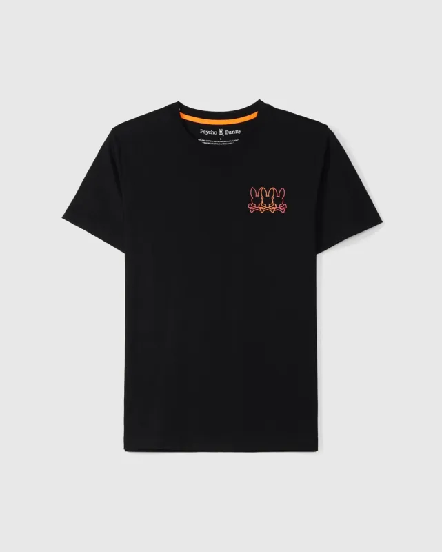 MENS POMPEY GRAPHIC TEE - B6U316B2TS sold by Psycho Bunny