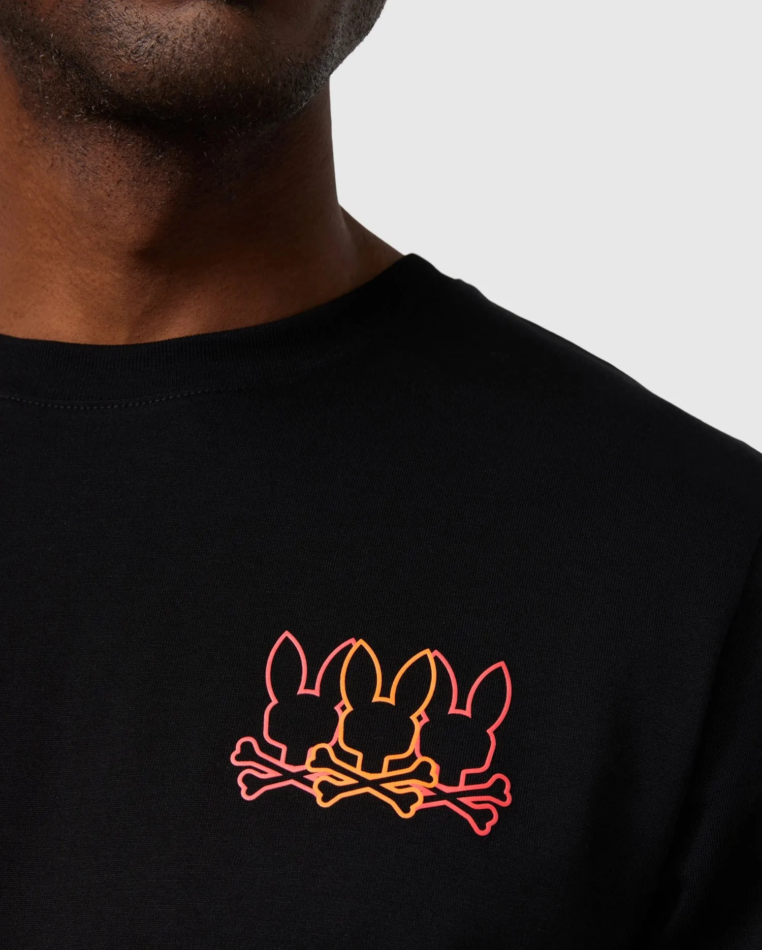 MENS POMPEY GRAPHIC TEE - B6U316B2TS sold by Psycho Bunny product image thumbnail 3