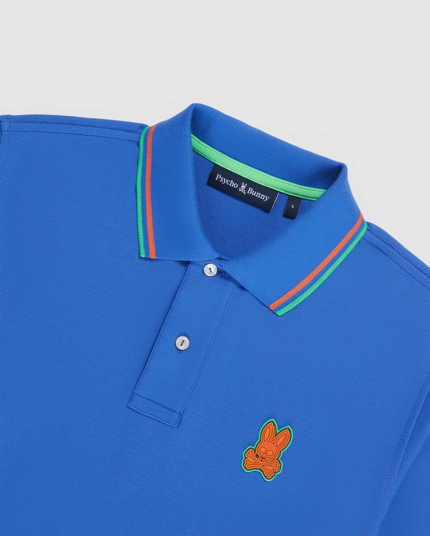 MENS BANKS PIQUE FASHION POLO - B6K600X1PC sold by Psycho Bunny product image thumbnail 8