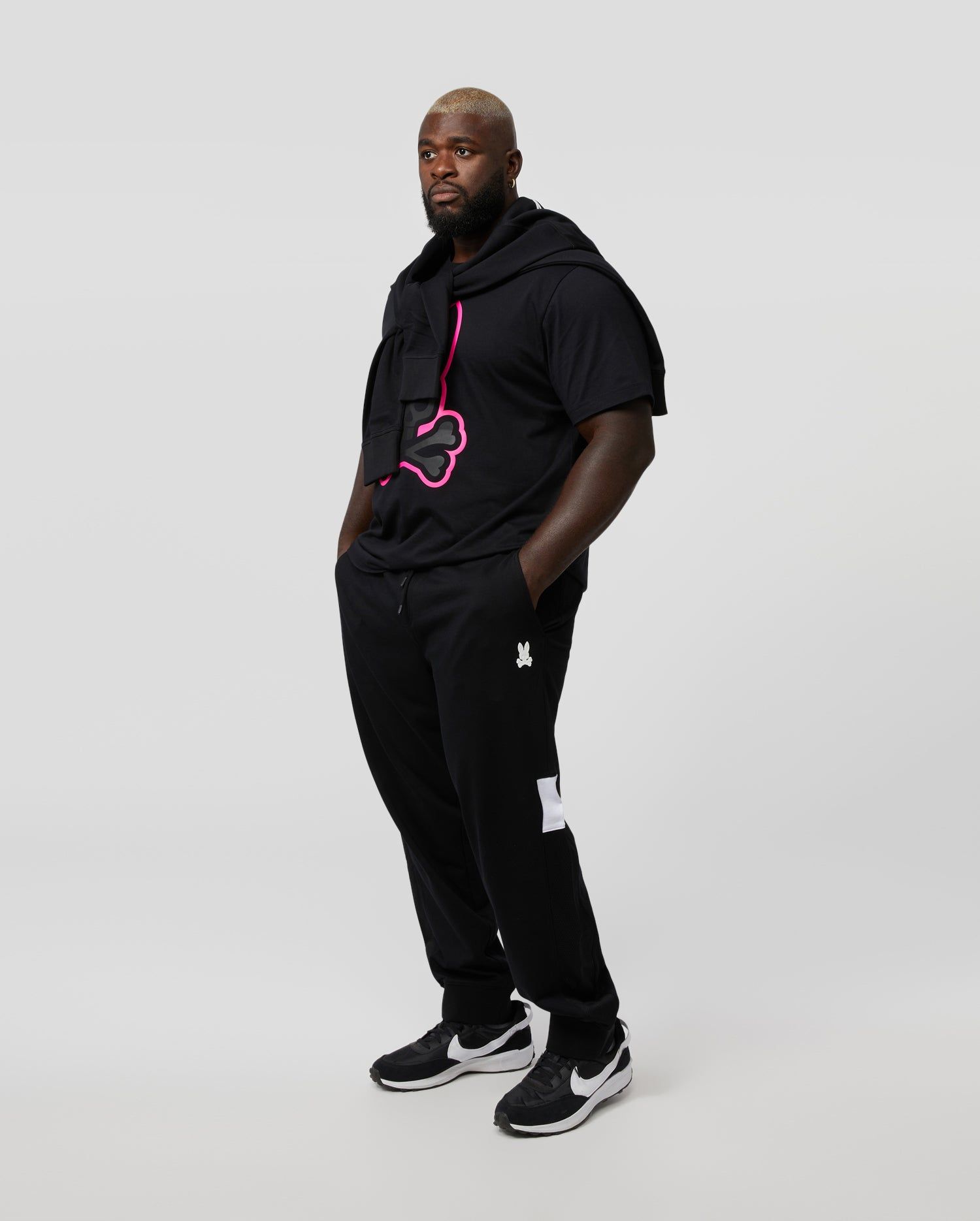 MENS BIG AND TALL WILKES SWEAT PANTS - B9P261W1FT sold by Psycho Bunny product image thumbnail 5