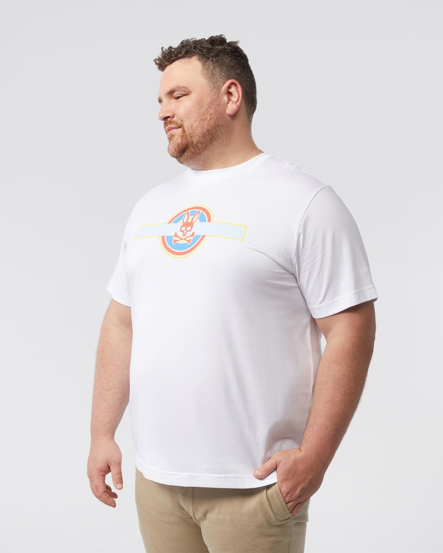 MENS BIG AND TALL GRAPHIC TEE - B9U007U1PC sold by Psycho Bunny product image thumbnail 2