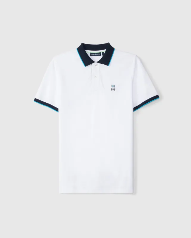 MENS TROY PIQUE POLO - B6K144B200 sold by Psycho Bunny