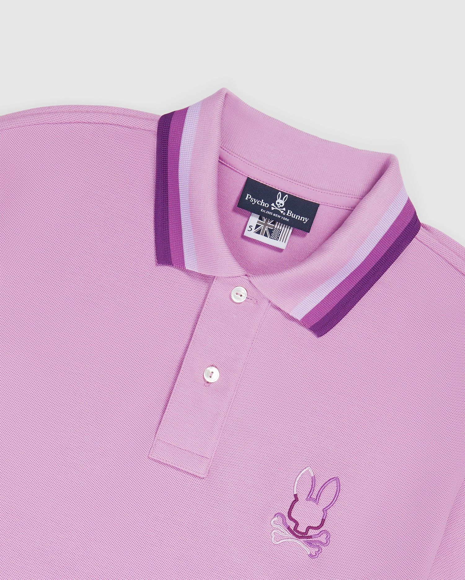 MENS CALLE FASHION POLO - B6K401W1PC sold by Psycho Bunny product image thumbnail 8