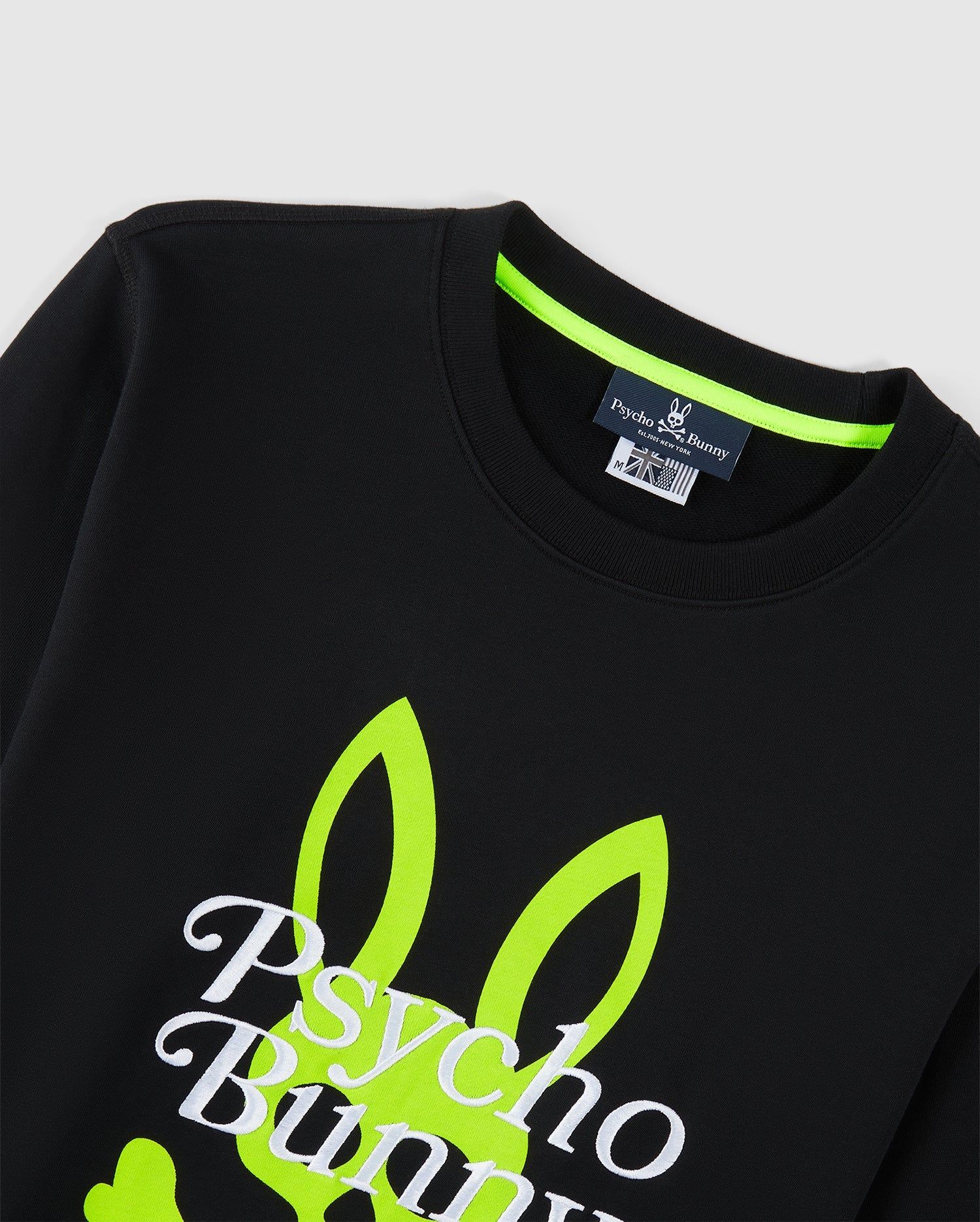 MENS CORTLANDT BUNNY CREW NECK SWEATSHIRT - B6S955U1FT sold by Psycho Bunny product image thumbnail 6