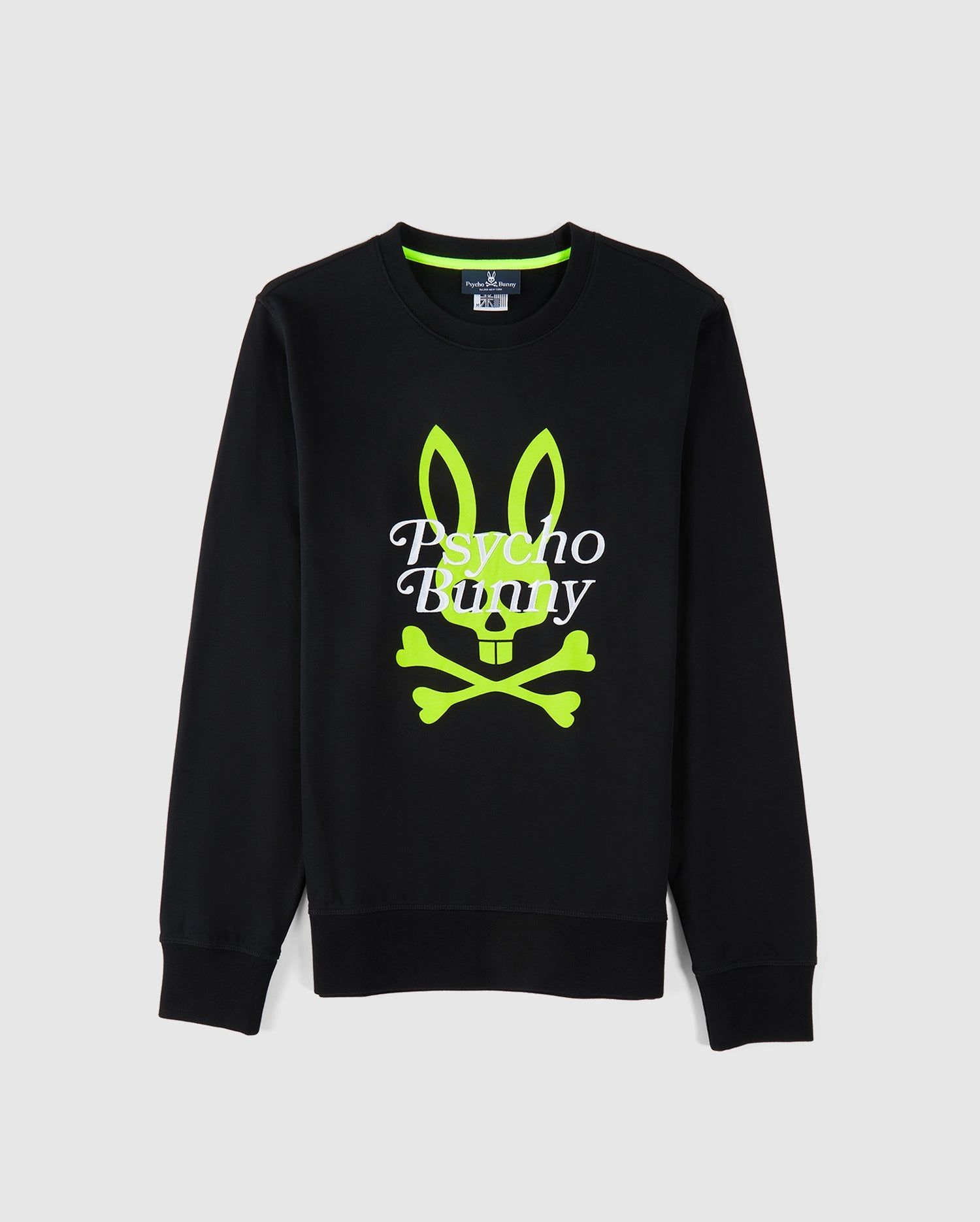 MENS CORTLANDT BUNNY CREW NECK SWEATSHIRT - B6S955U1FT sold by Psycho Bunny product image thumbnail 5
