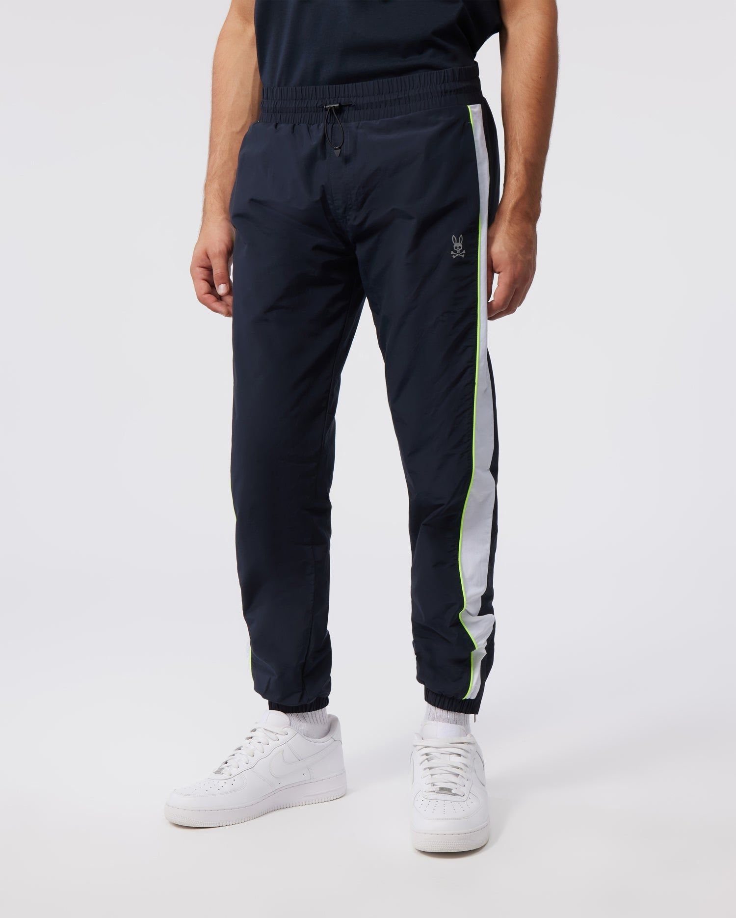 MENS WASCO COLOUR BLOCK NYLON TRACK PANTS - B6P162W1NL sold by Psycho Bunny