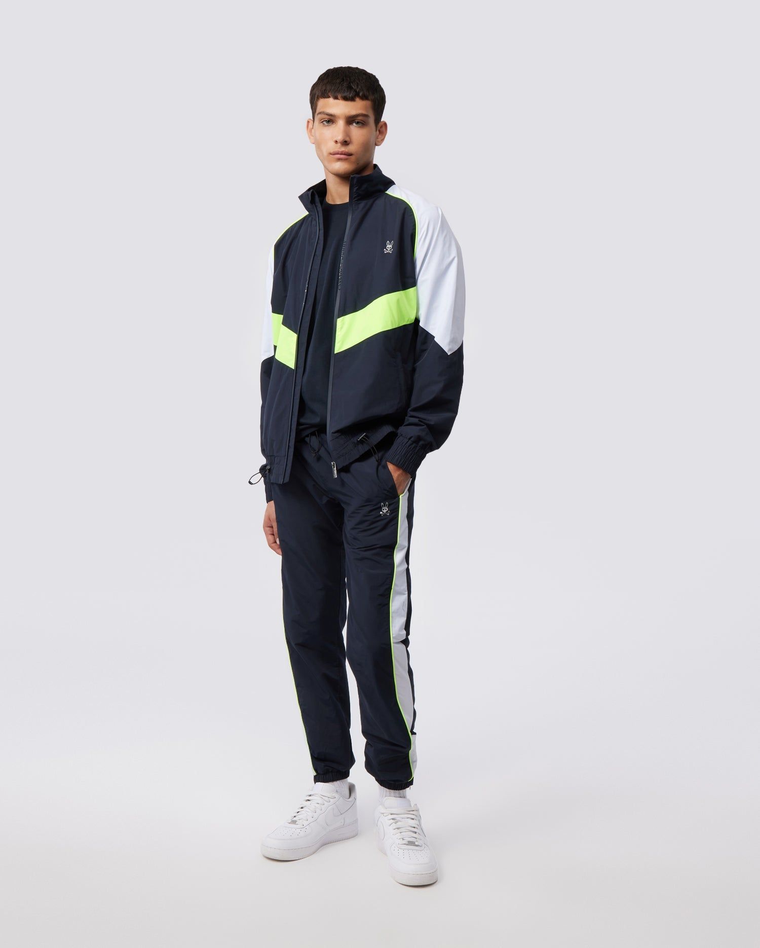 MENS WASCO COLOUR BLOCK NYLON TRACK PANTS - B6P162W1NL sold by Psycho Bunny product image thumbnail 4