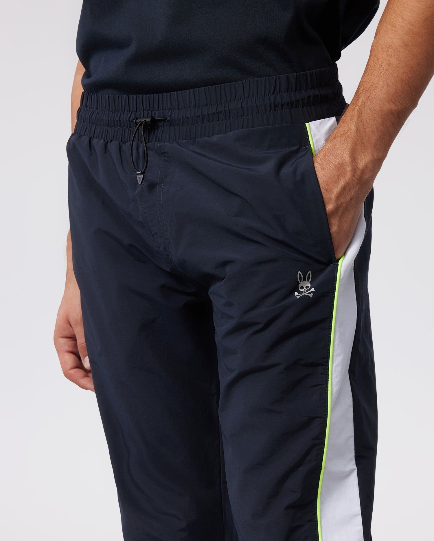 MENS WASCO COLOUR BLOCK NYLON TRACK PANTS - B6P162W1NL sold by Psycho Bunny product image thumbnail 2