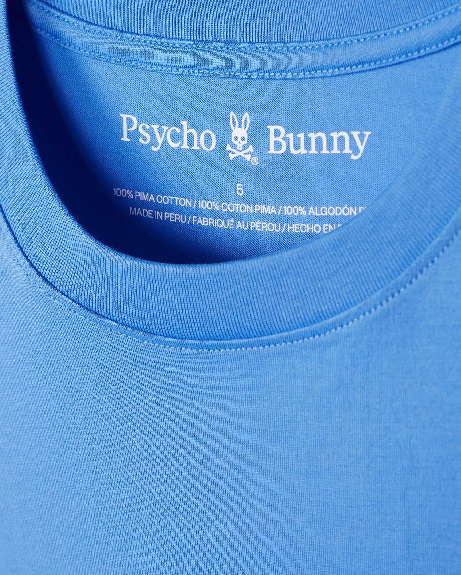 MENS CLASSIC CREW NECK TEE - B6U014B200 sold by Psycho Bunny product image thumbnail 4