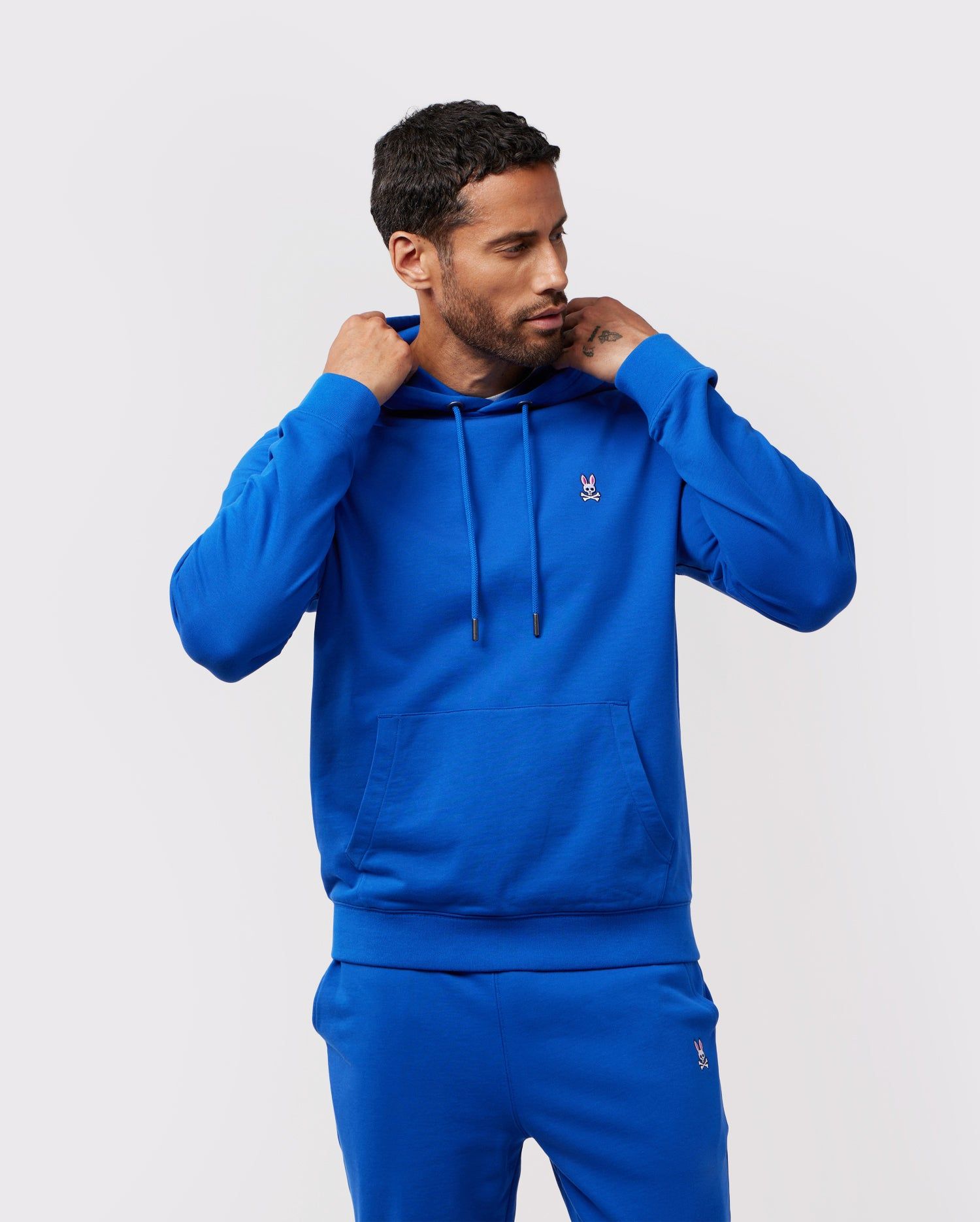MENS CLASSIC FRENCH TERRY PULLOVER HOODIE - B6H825Z1FT sold by Psycho Bunny product image thumbnail 2