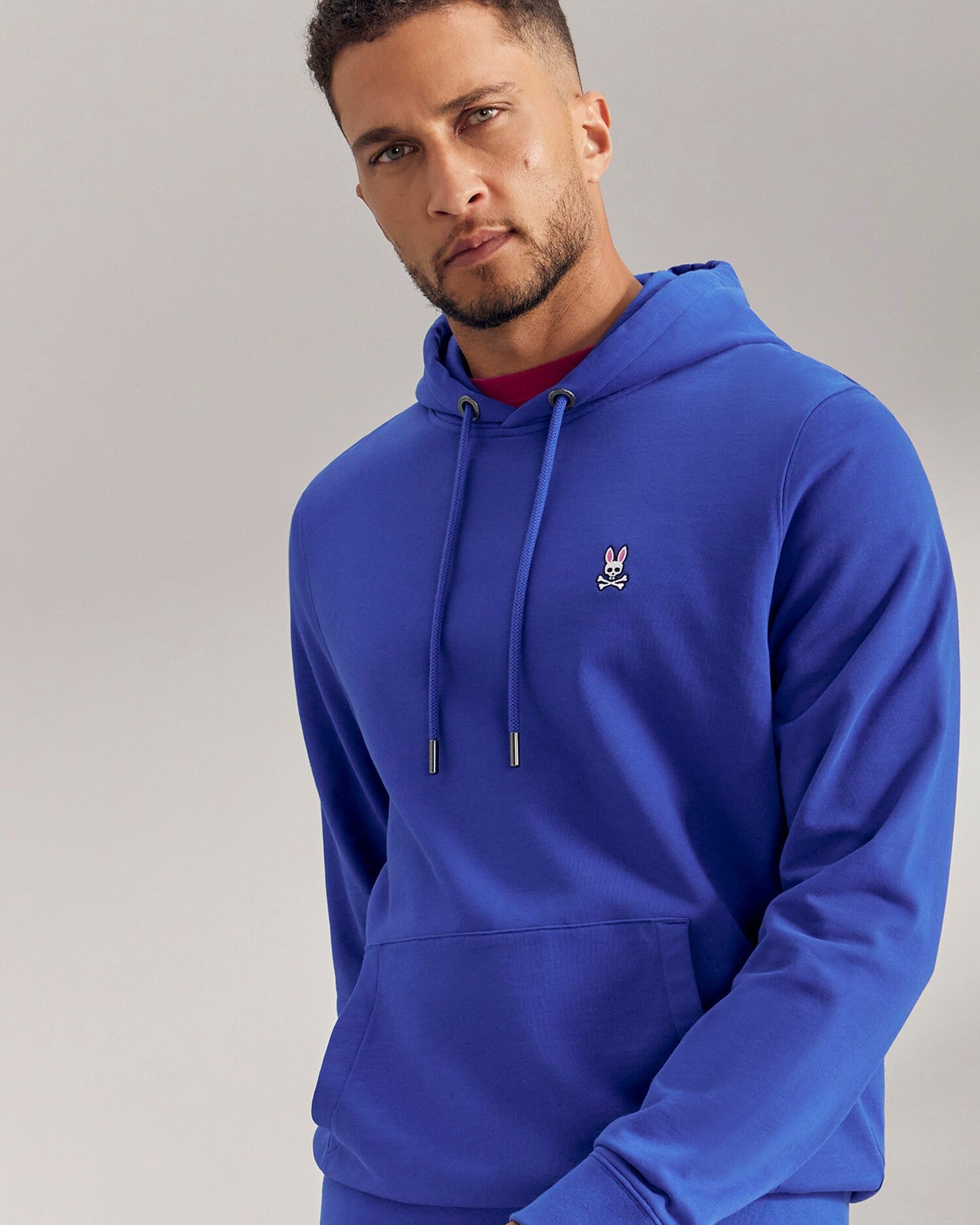 MENS CLASSIC FRENCH TERRY PULLOVER HOODIE - B6H825Z1FT sold by Psycho Bunny product image thumbnail 3