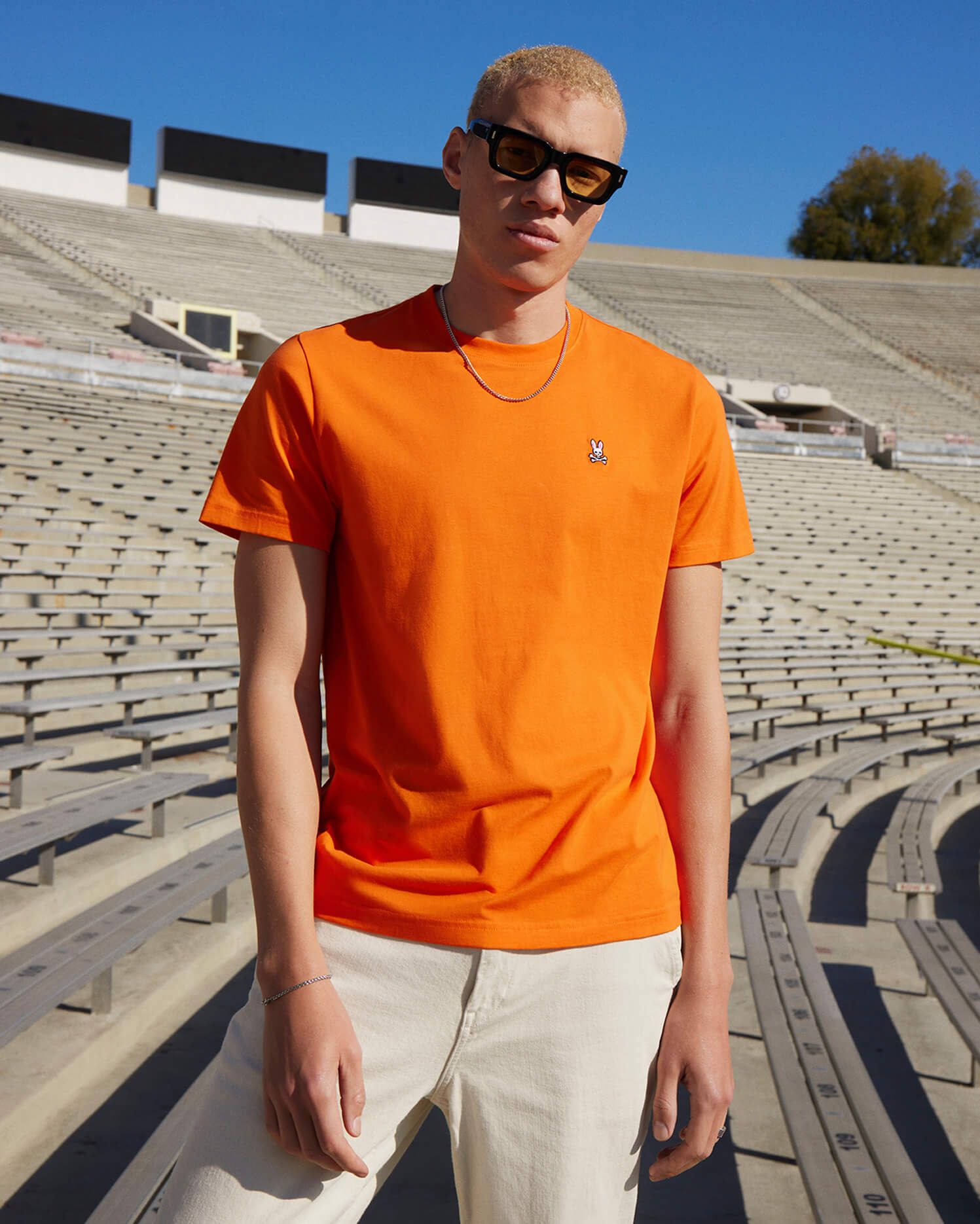 MENS CLASSIC CREW NECK TEE - B6U014X1PC sold by Psycho Bunny