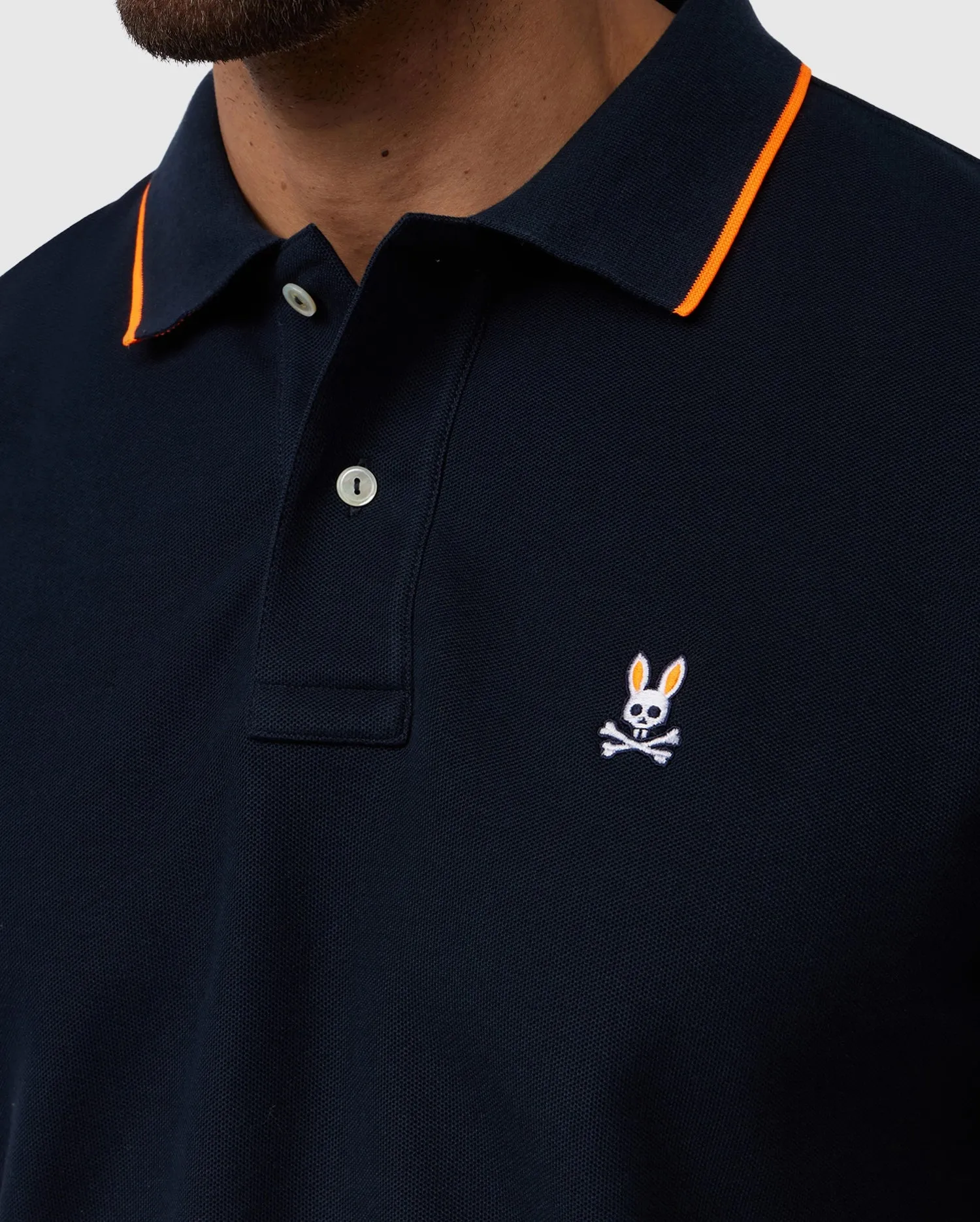 MENS TROY PIQUE POLO - B6K144B200 sold by Psycho Bunny product image thumbnail 3