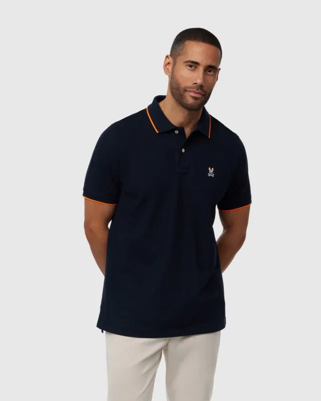 MENS TROY PIQUE POLO - B6K144B200 sold by Psycho Bunny