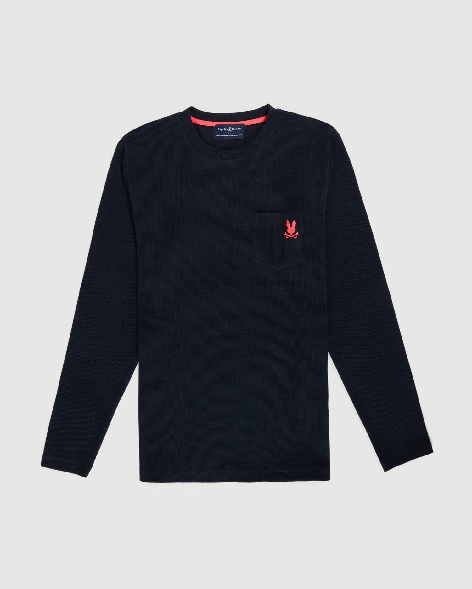 MENS WAFFLE POCKET LONG SLEEVE TEE - B6T672A2CO sold by Psycho Bunny