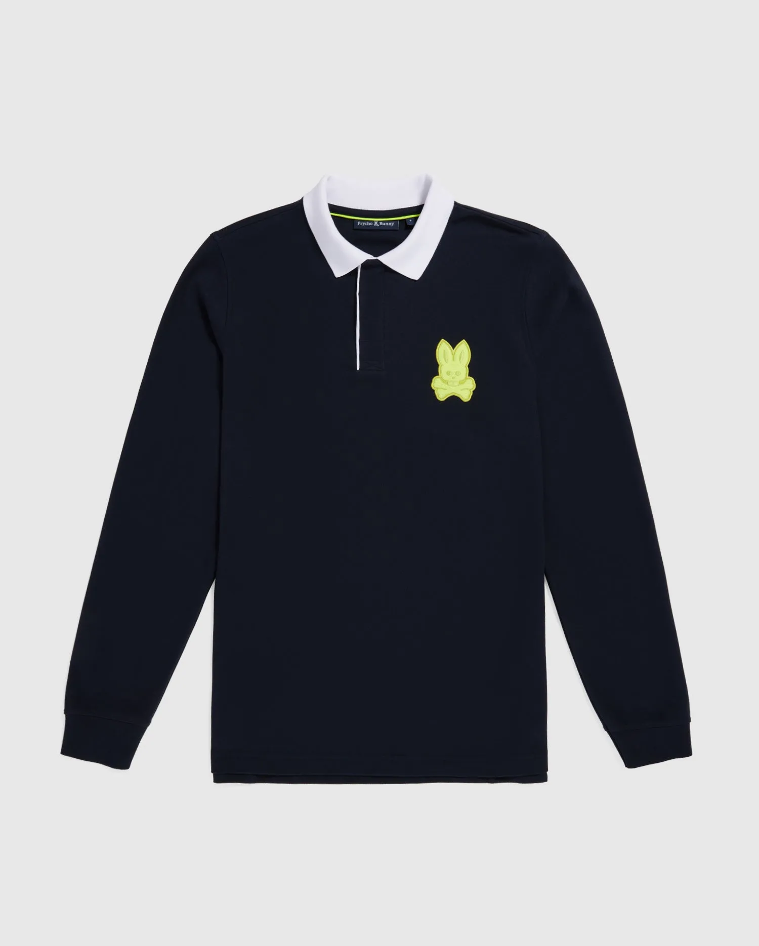 MENS CLEVELAND LONG SLEEVE CHAINSTITCH PIQUE POLO - B6M509Z1PC sold by Psycho Bunny