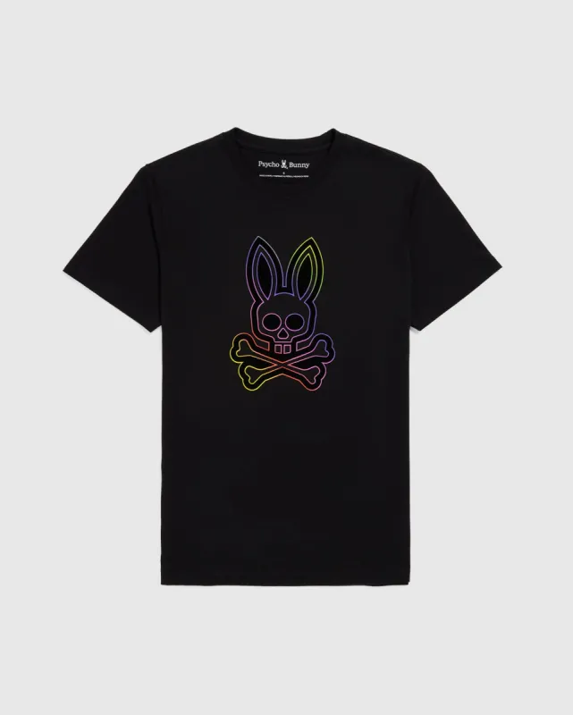 MENS COLTON FLOCKING GRAPHIC TEE - B6U813A2PC sold by Psycho Bunny
