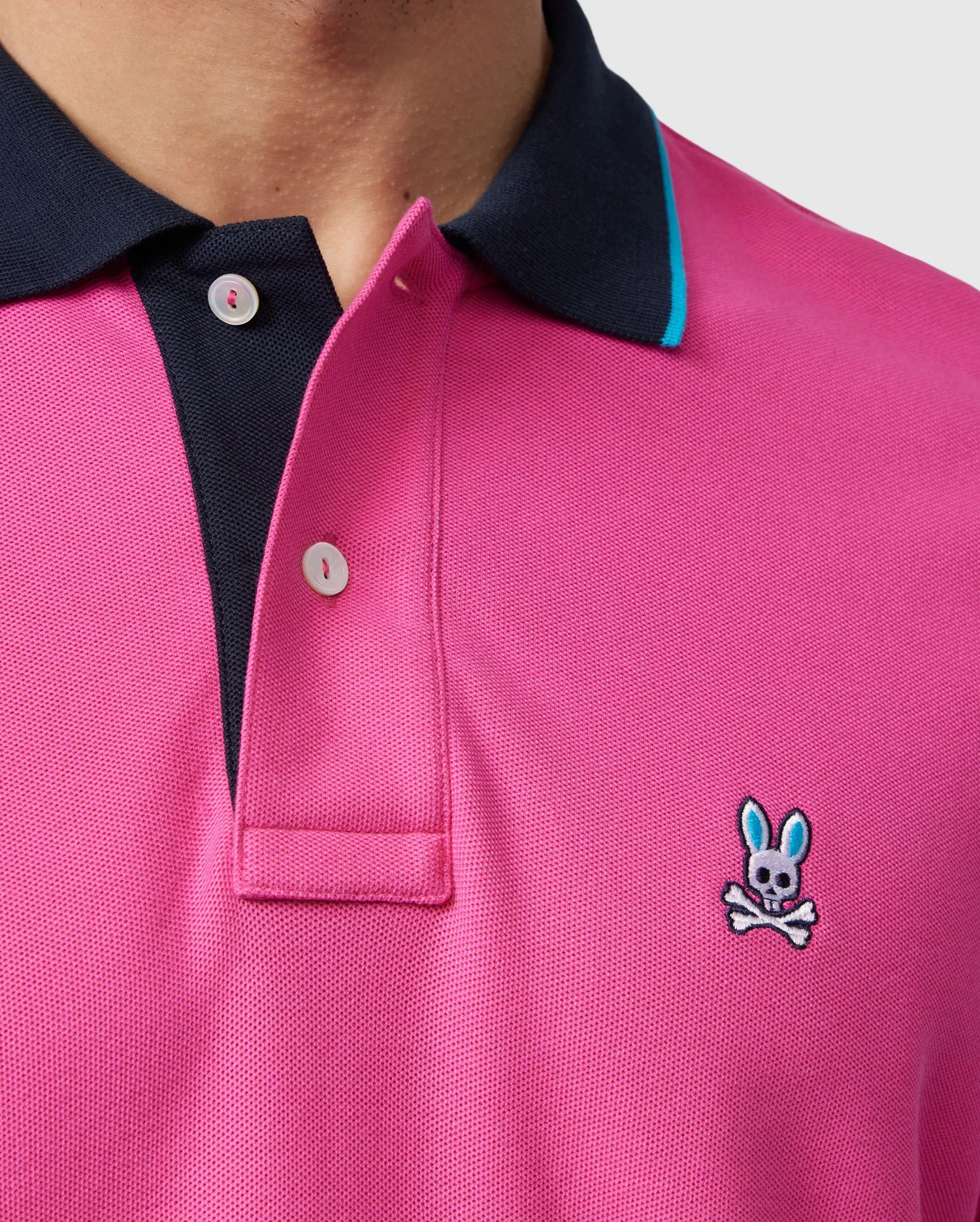 MENS TROY PIQUE POLO - B6K144B200 sold by Psycho Bunny product image thumbnail 3