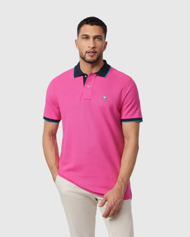 MENS TROY PIQUE POLO - B6K144B200 sold by Psycho Bunny