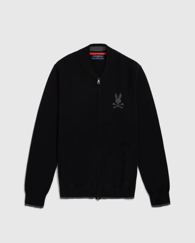 MENS ALORTON ZIP SWEATER - B6E522Z1SW sold by Psycho Bunny