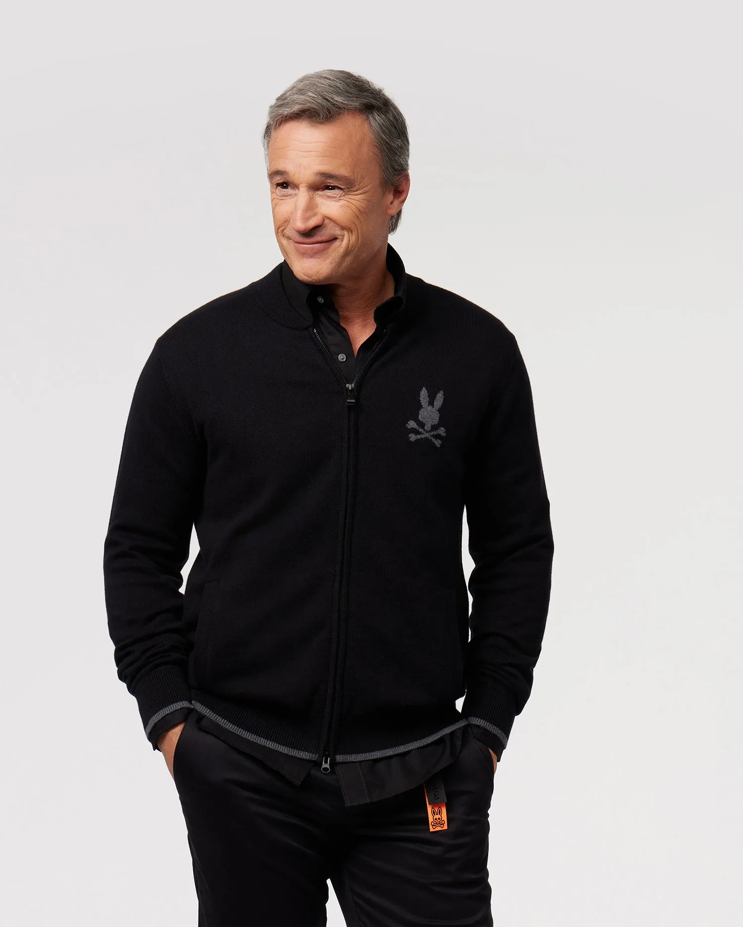 MENS ALORTON ZIP SWEATER - B6E522Z1SW sold by Psycho Bunny product image thumbnail 2