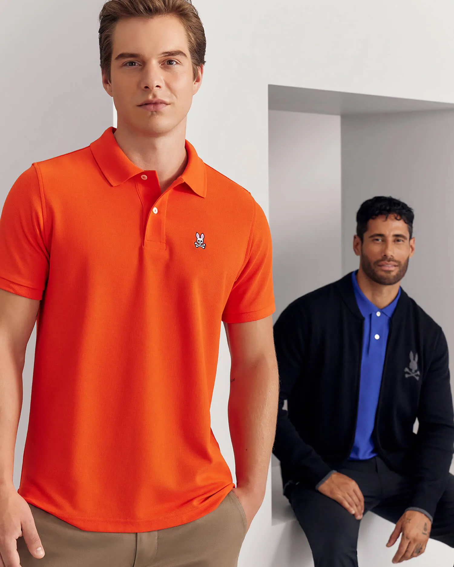 MENS ALORTON ZIP SWEATER - B6E522Z1SW sold by Psycho Bunny product image thumbnail 3