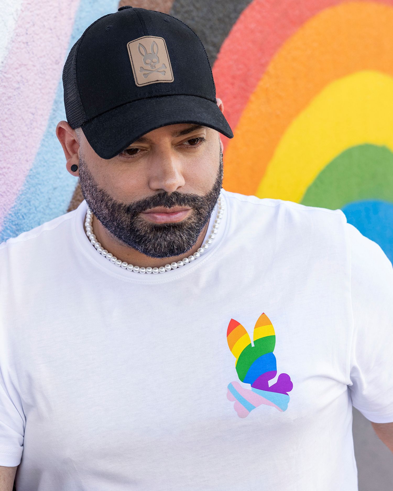 PRIDE SPECIAL LIMITED-EDITION TEE - B6U890X1PC sold by Psycho Bunny product image thumbnail 2