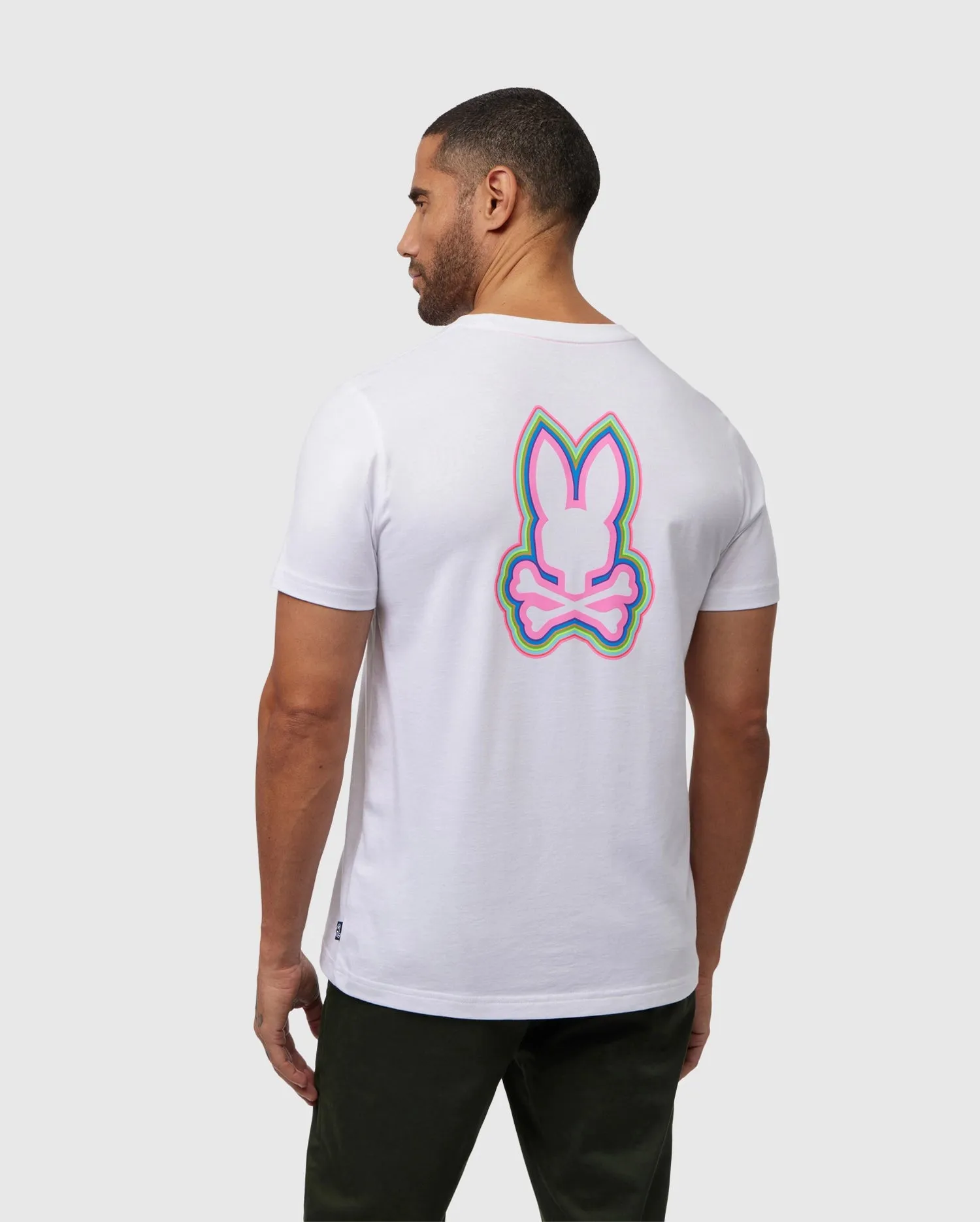 MENS MAYBROOK BACK GRAPHIC TEE - B6U196B2TS sold by Psycho Bunny product image thumbnail 2