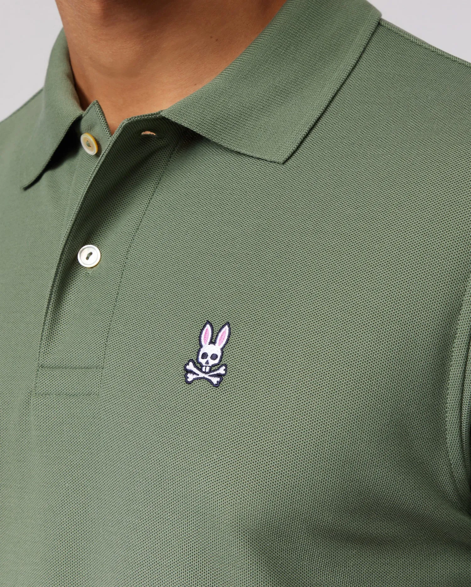 MENS CLASSIC PIQUE POLO SHIRT - B6K001A2PC sold by Psycho Bunny product image thumbnail 3