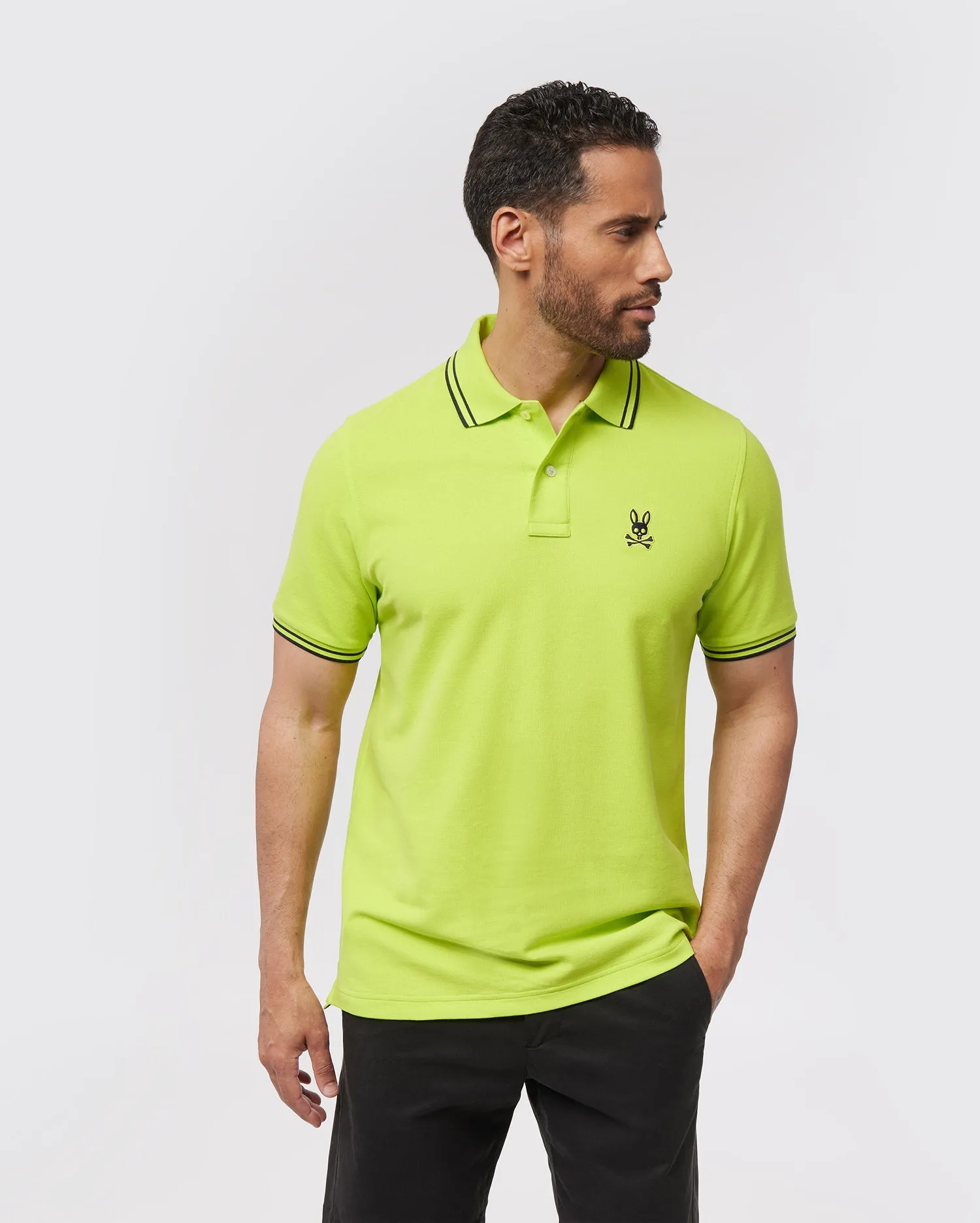 MENS POSEN MATTE PIQUE POLO - B6K327Z1PC sold by Psycho Bunny product image thumbnail 2