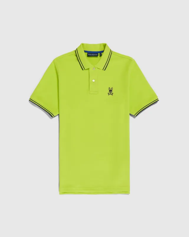 MENS POSEN MATTE PIQUE POLO - B6K327Z1PC sold by Psycho Bunny