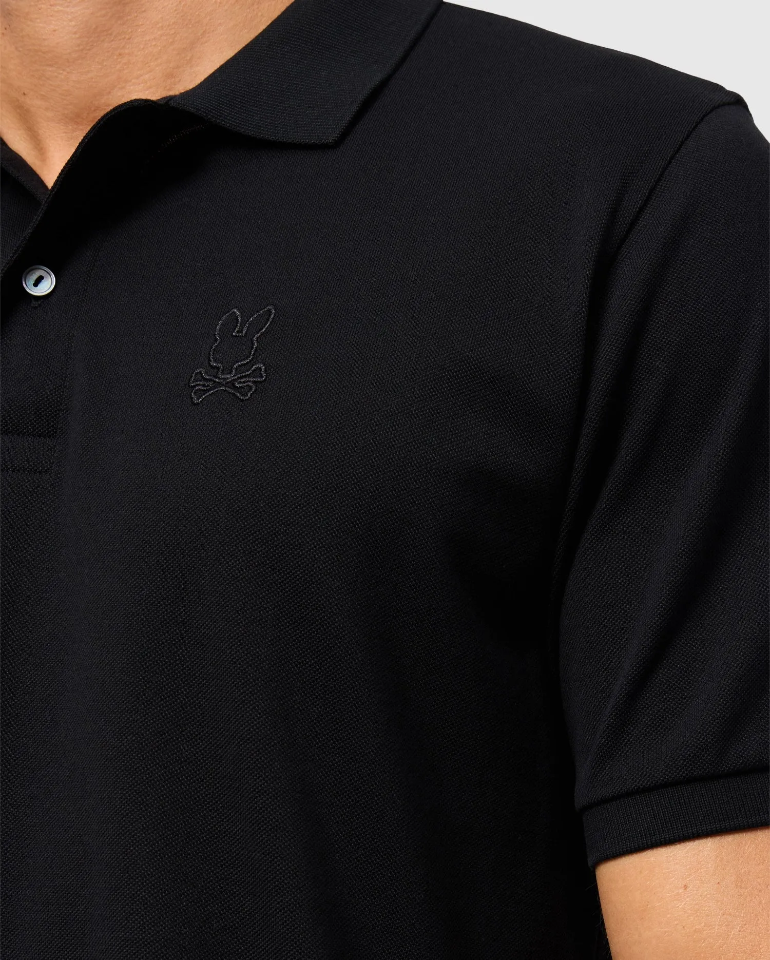 MENS JAMES PREMIUM PIQUE POLO - B6K945D200 sold by Psycho Bunny product image thumbnail 3