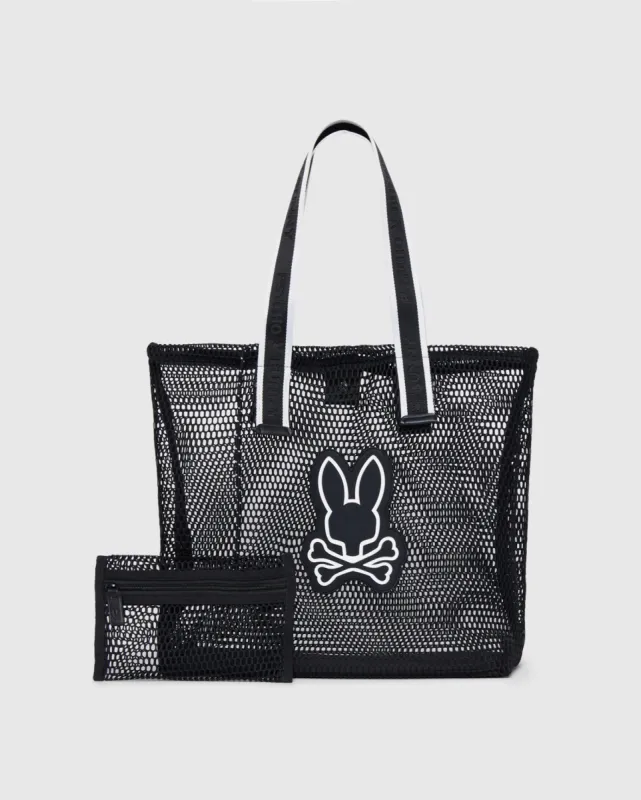 MENS MESH TOTE BAG - B6A388B200 made by Psycho Bunny