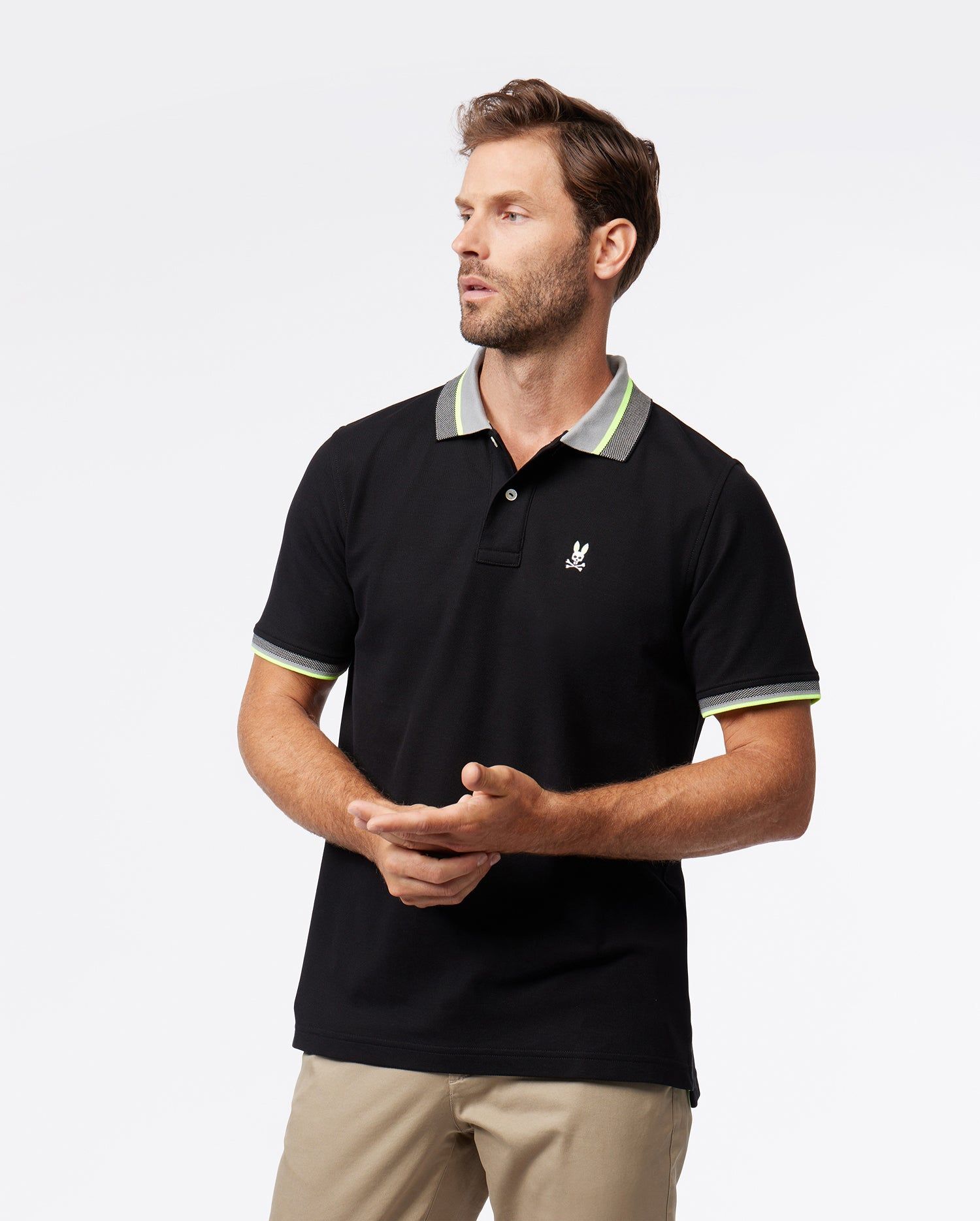 MENS MANTENO PIQUE POLO - B6K330Z1PC sold by Psycho Bunny product image thumbnail 2