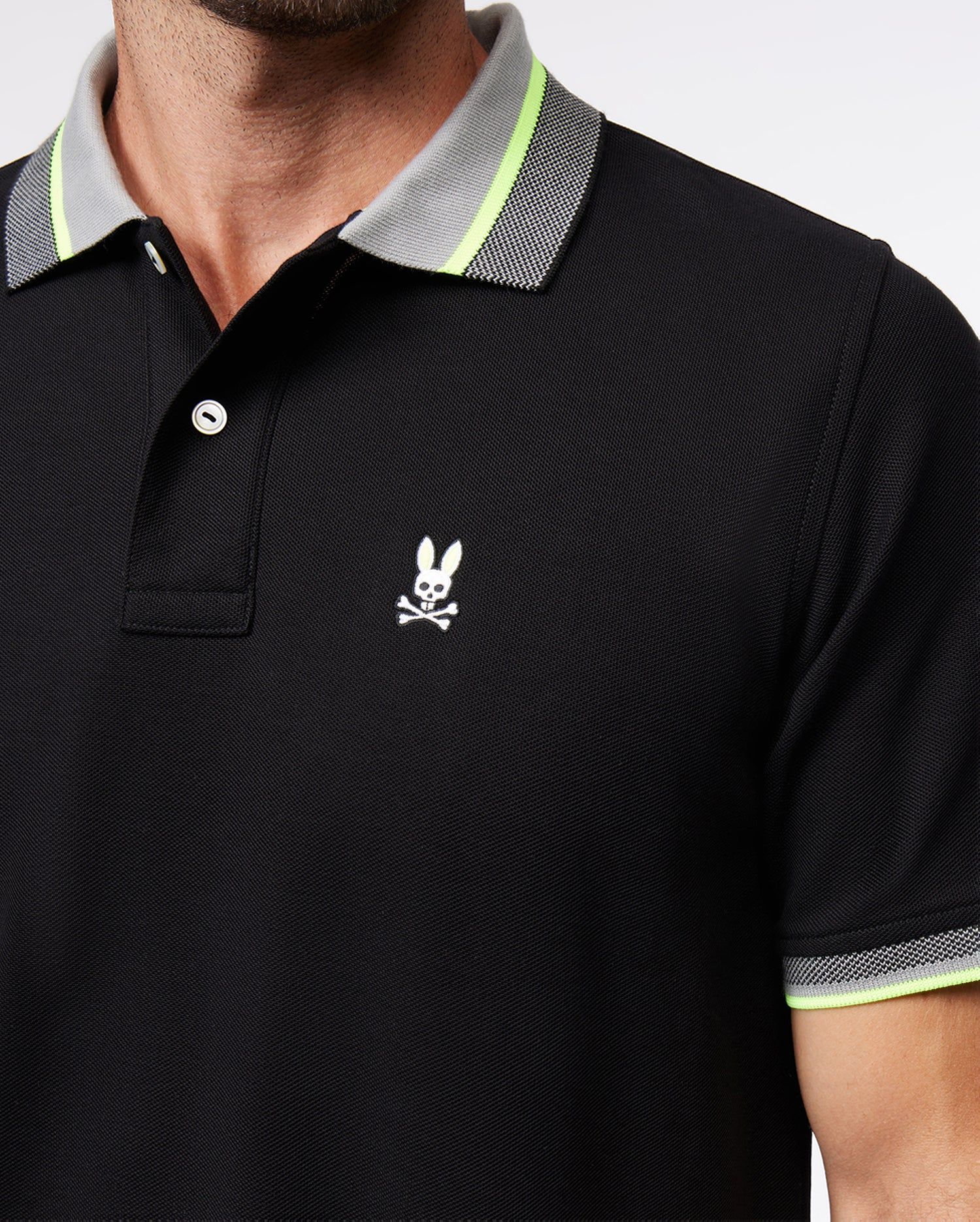 MENS MANTENO PIQUE POLO - B6K330Z1PC sold by Psycho Bunny product image thumbnail 3