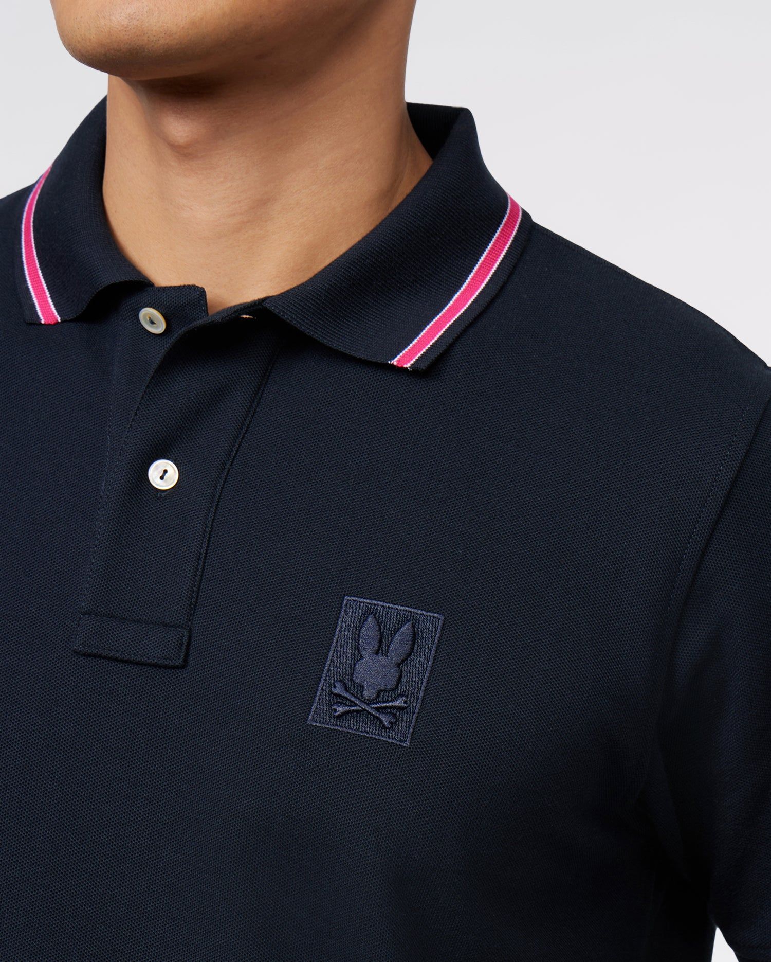 MENS YORKVILLE EMBROIDERED PIQUE POLO - B6K328Z1PC sold by Psycho Bunny product image thumbnail 4