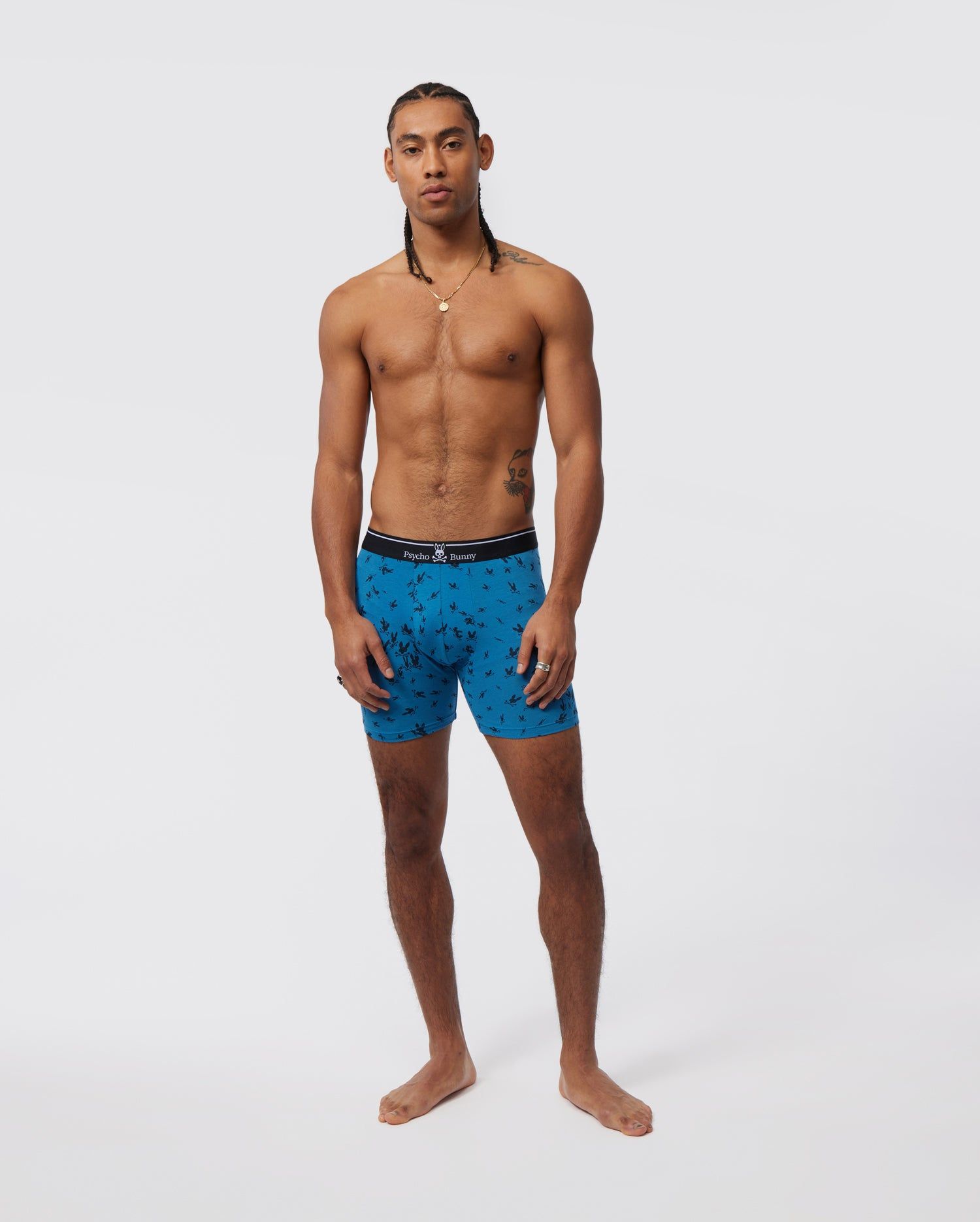 MENS 2 PACK BOXER BRIEF - B6V916X1CM sold by Psycho Bunny product image thumbnail 6